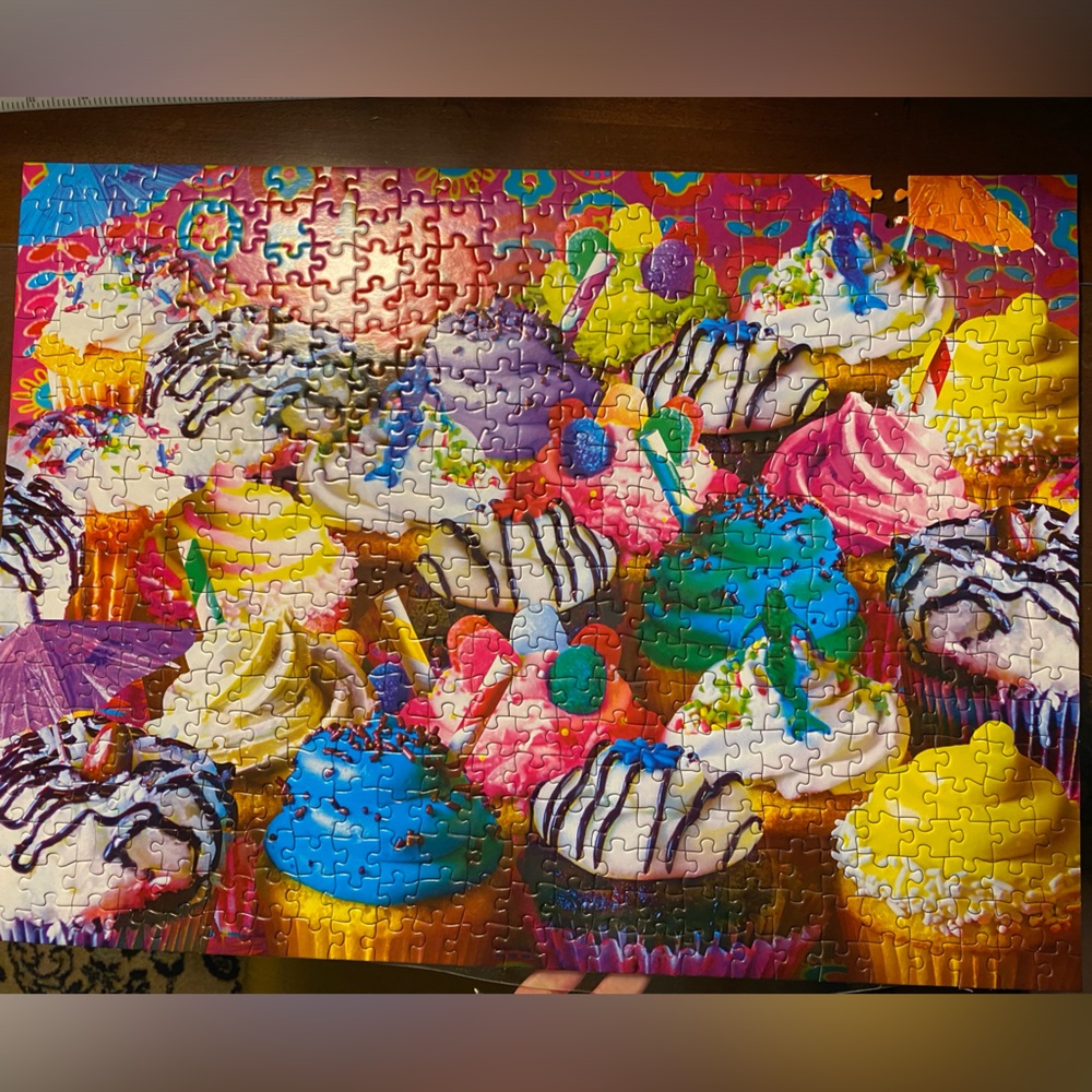 Swirls of Sugar (Cupcakes) Jigsaw Puzzle